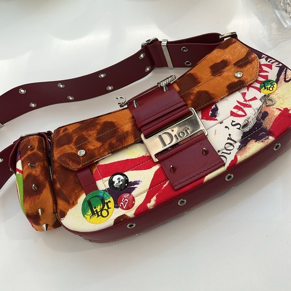 Dior Multicolor Canvas Street Chic Bag - Picture 2 of 14